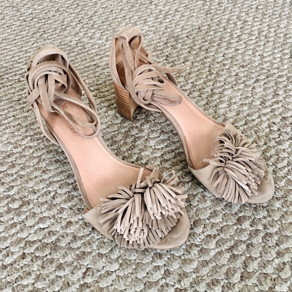Madewell Lainy ankle-wrap sandals 7.5